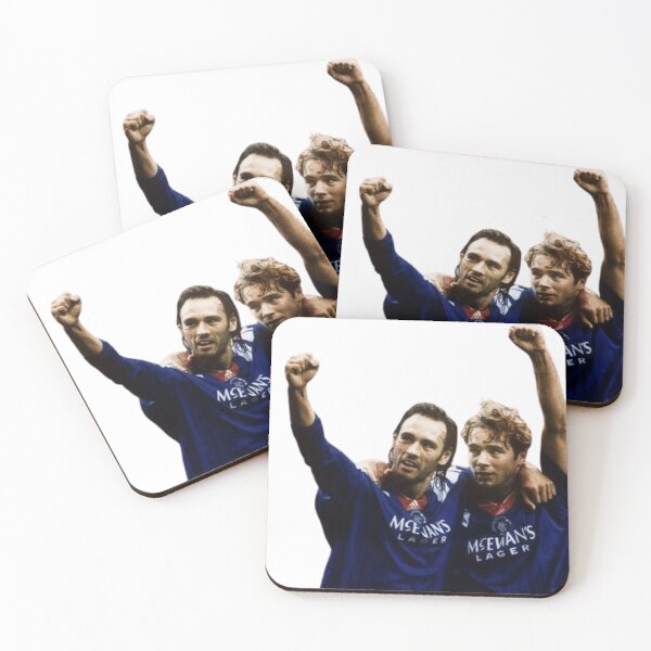 Artikelvorschau, Ally McCoist Mark Hately feiert Rangers FC entworfen und verkauft von TonicClothing.