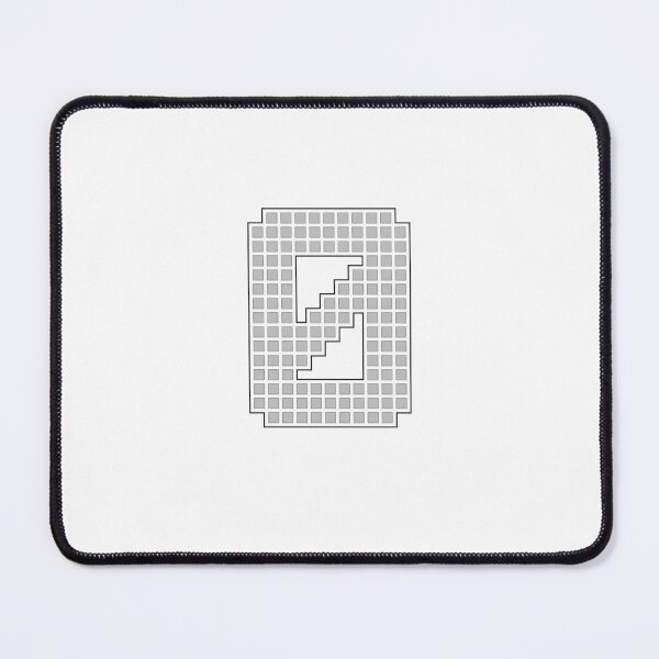 Item preview, Number 0 - Silver Pixel Block Character designed and sold by PixelGlyphs.