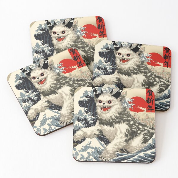 Item preview, Dogzilla Dog Japanese Art Funny Dog Gifts For Men Women Kid  designed and sold by VISIONARTIST.