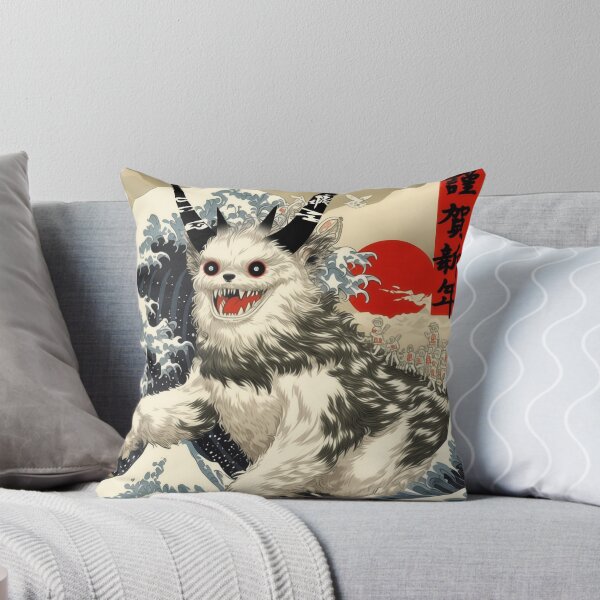Artikelvorschau, Dogzilla Hund Japanische Kunst Lustige Hundegeschenke Für Männer Frauen Kinder entworfen und verkauft von VISIONARTIST.