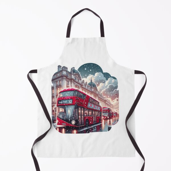 Item preview, London street in winter designed and sold by blondie.simmer.