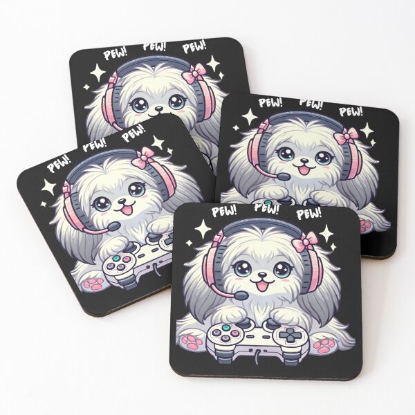 Item preview, Video Gamer Shih Tsu Doge Meme Lover Kawaii  designed and sold by The Art of Kkatarynka.