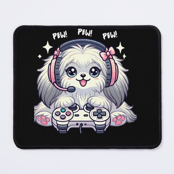 Item preview, Video Gamer Shih Tsu Doge Meme Lover Kawaii  designed and sold by The Art of Kkatarynka.