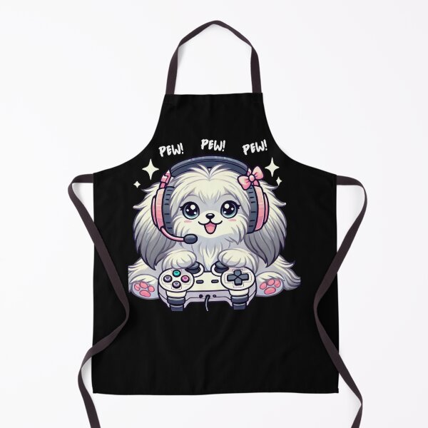 Item preview, Video Gamer Shih Tsu Doge Meme Lover Kawaii  designed and sold by The Art of Kkatarynka.