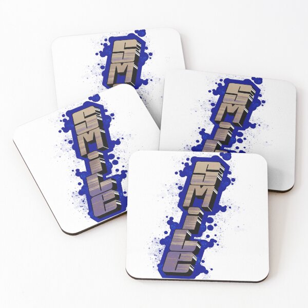 Item preview, vertical graffiti "smile" designed and sold by kextr.