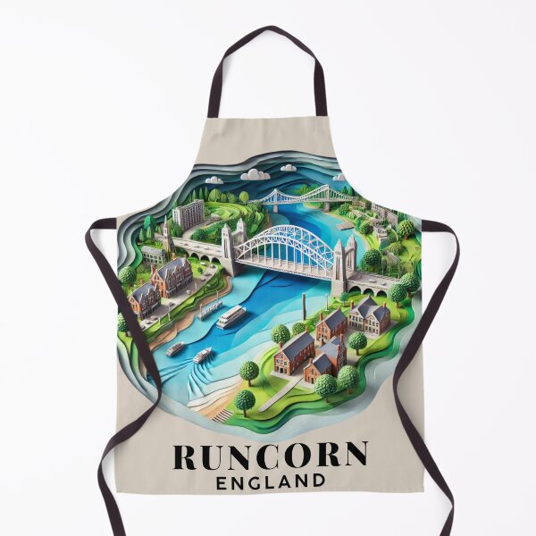 Item preview, Runcorn. mersey gateway bridge designed and sold by swiftbinaries.