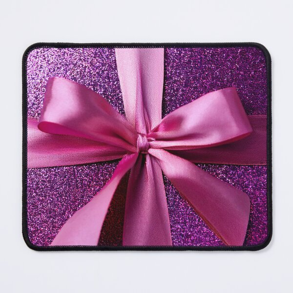 Item preview, Christmas Giftbox Purple Sparkling Box with Pink Ribbon designed and sold by rclwow.