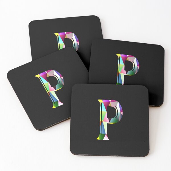 Item preview, The Letter P - Colorful alphabet graphic designed and sold by ArtDesign-ZA.
