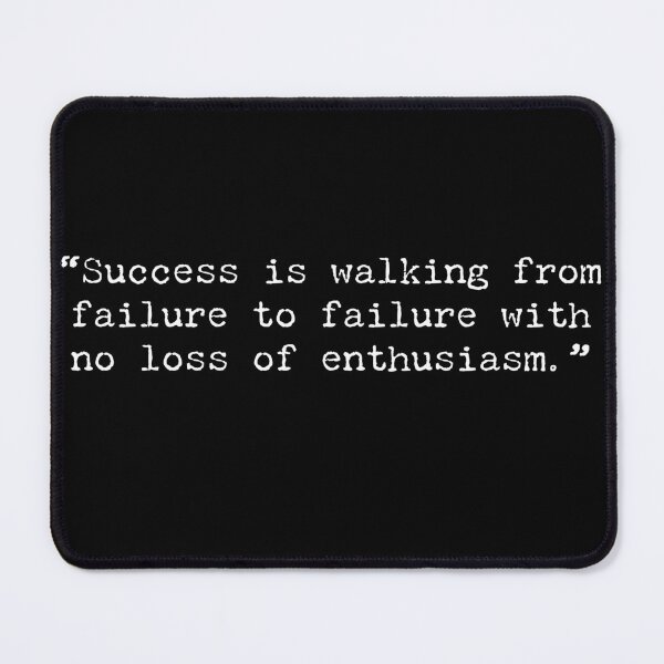 Item preview, Winston Churchill Minimalist Quote designed and sold by Boxing Kangaroo Retail Company.