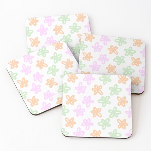 Item preview, Pastel Flower Doodles - Cute and Colorful Pattern designed and sold by RDclothes.