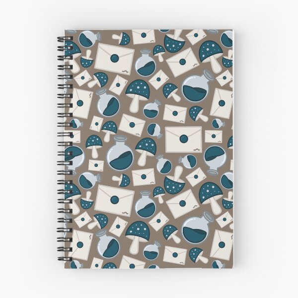 Item preview, Cottagecore Blue Alchemist Pattern designed and sold by TheEclecticKat.
