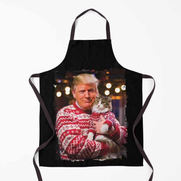 Item preview, Funny Trump Christmas Sweater for Cat Lovers Xmas Pajamas designed and sold by DienesAngele.