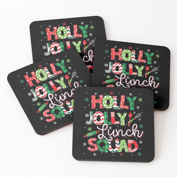 Item preview, Jolly Lunch Squad Funny Lunch Lady Christmas Lunch Lady designed and sold by DienesAngele.