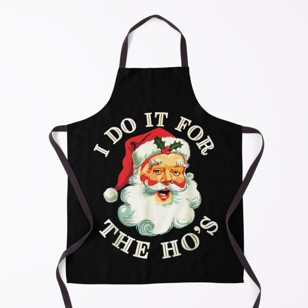 Item preview, I Do It For The Hos Funny Inappropriate Christmas Santa Face designed and sold by DienesAngele.