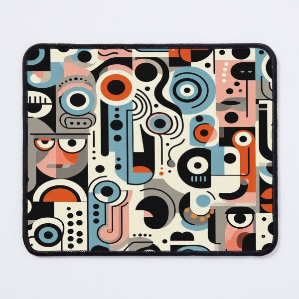 Item preview, Whimsical Abstract Faces– Perfect Gift designed and sold by Imaginarium of Chaos falcon88 .