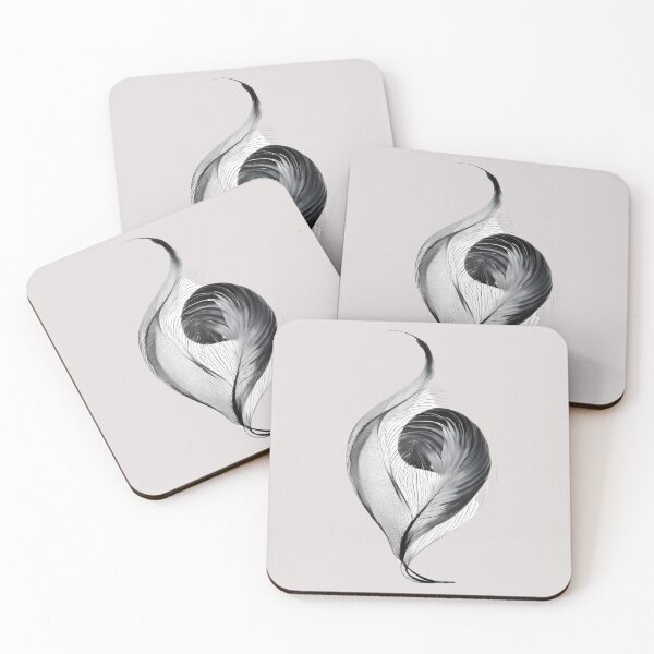 Item preview, Fluid Feather - Elegant Abstract Art designed and sold by TrendzSlayer.