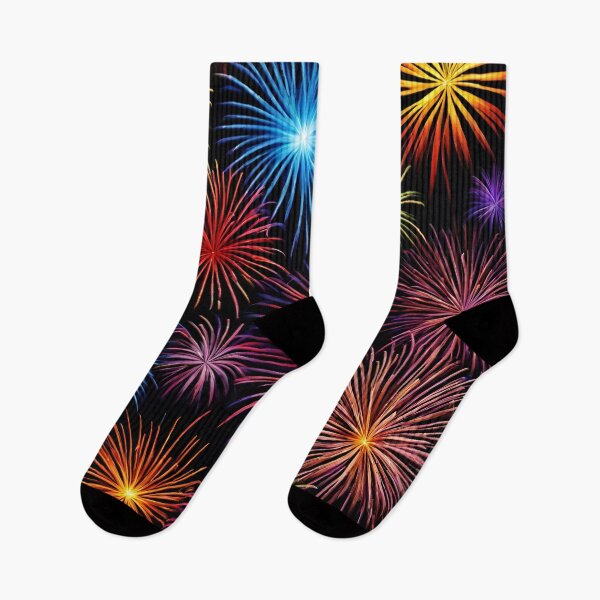 Item preview, Energetic Colorful Fireworks Celebration Pattern 4 designed and sold by Tom-Johnson.