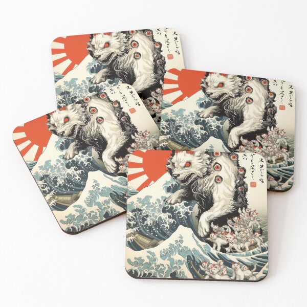 Item preview, Dogzilla Dog Japanese Art Funny Dog Gifts For Men Women Kid  designed and sold by VISIONARTIST.