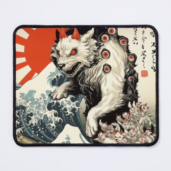 Item preview, Dogzilla Dog Japanese Art Funny Dog Gifts For Men Women Kid  designed and sold by VISIONARTIST.
