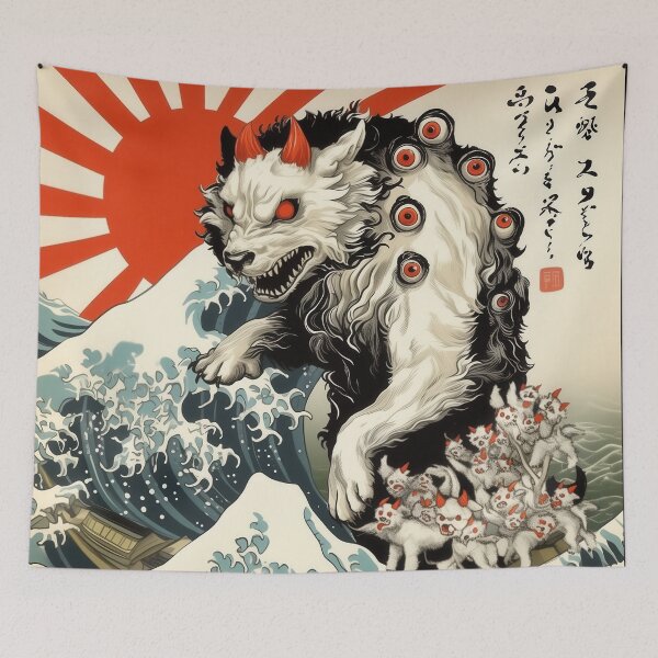 Item preview, Dogzilla Dog Japanese Art Funny Dog Gifts For Men Women Kid  designed and sold by VISIONARTIST.