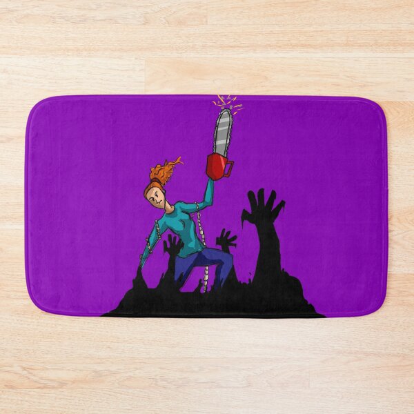 Item preview, Empowered Woman Breaking Chains with a Chainsaw designed and sold by MechanicalART.