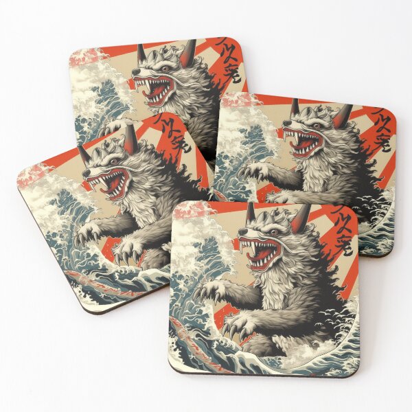 Item preview, Dogzilla Dog Japanese Art Funny Dog Gifts For Men Women Kid  designed and sold by VISIONARTIST.