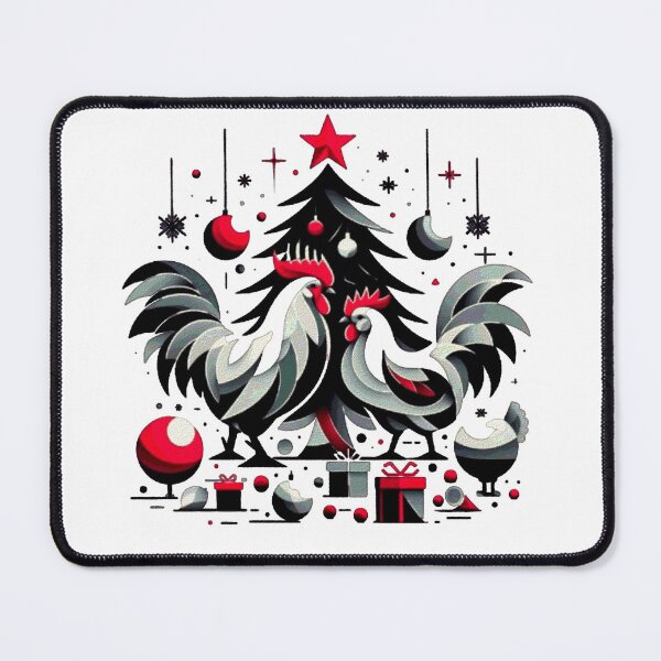 Item preview, Christmas Chicken Lover Xmas Santa Hat Funny Farm Merry Christmas Lights Chicken Farmer designed and sold by Creat-Des.