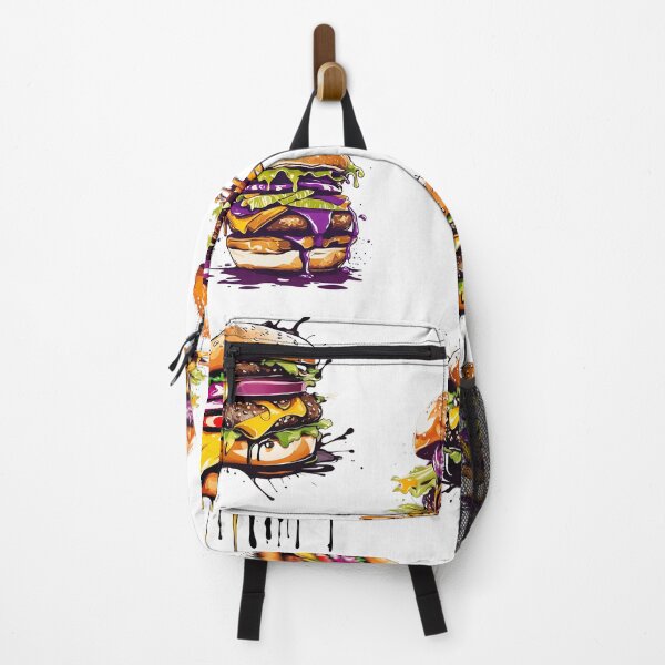 Item preview, Splashy Burger Abstract Design Pattern 1 designed and sold by Tom-Johnson.