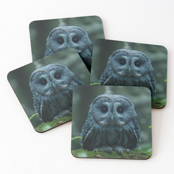 Item preview, Rainforest - Sooty Owl designed and sold by KootenayDesigns.