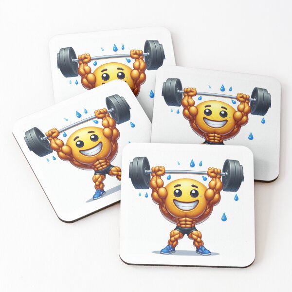Item preview, mr muscles emoji designed and sold by nigejohn.
