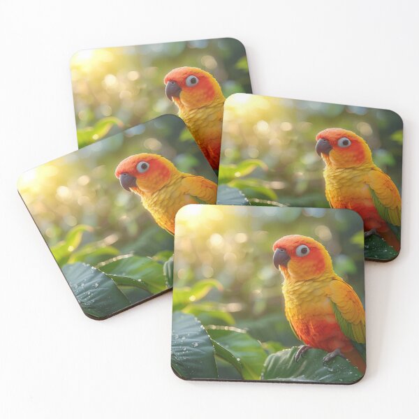 Item preview, Rainforest - Sun Parakeet designed and sold by KootenayDesigns.