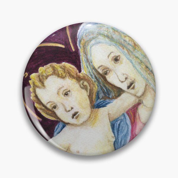 Item preview, Madonna with Infant Jesus after Sandro Botticelli designed and sold by LymphomaLass.