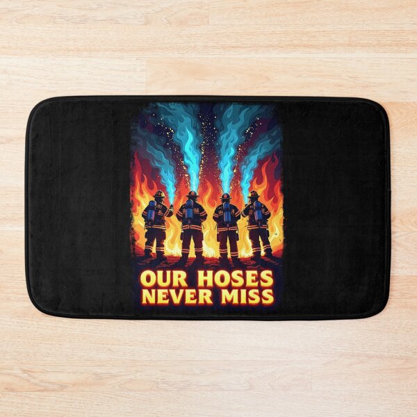 Item preview, Our Hoses Never Miss Firefighter Pride Humor designed and sold by Designer-Girl.