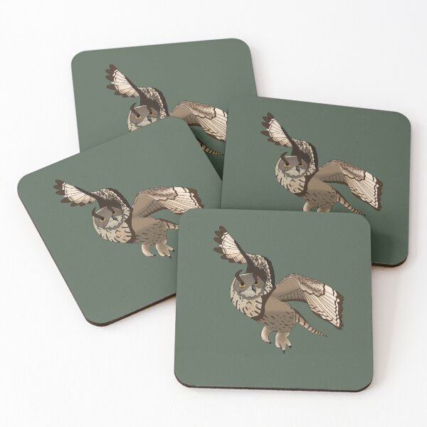 Item preview, Owl Flying  designed and sold by ham_jam official Redbubble .