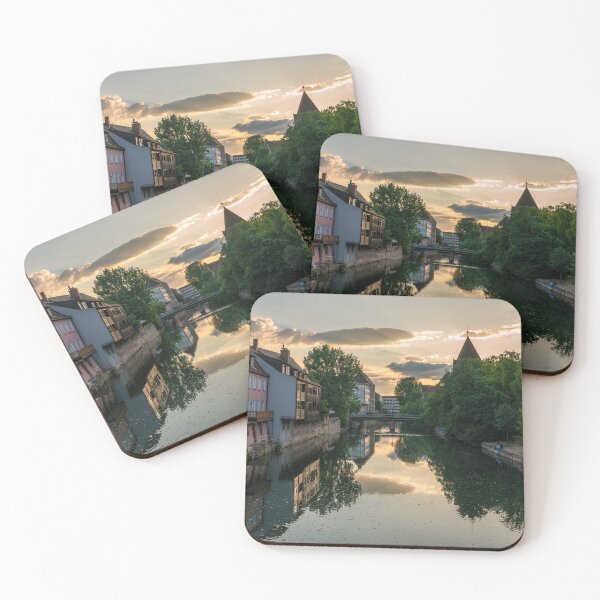 Item preview, Sunset view of the River Pegnitz in Nuremberg designed and sold by WorldScenery.