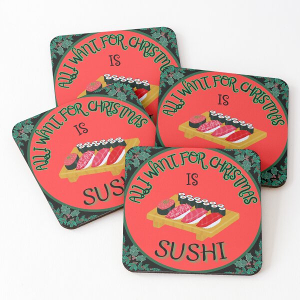 Item preview, All I want for Christmas is sushi  designed and sold by Stefrait-7.