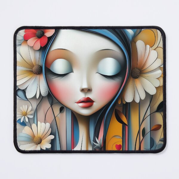 Item preview, Flower Girl No 2. Muted tones, natural palette. designed and sold by Shoot-The-Moon.