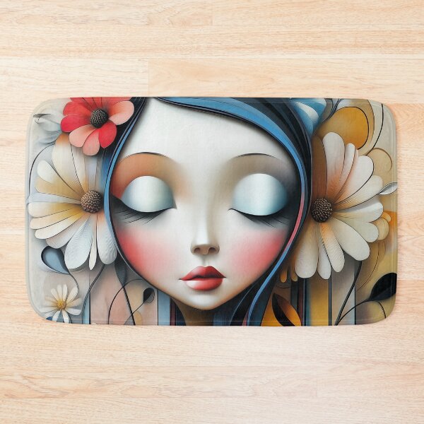 Item preview, Flower Girl No 2. Muted tones, natural palette. designed and sold by Shoot-The-Moon.