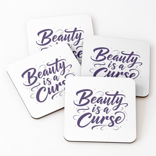 Item preview, Beauty is a Curse designed and sold by Pogglecards.