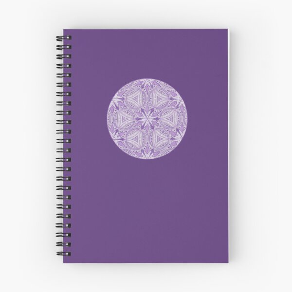 Item preview, Flower of Life Mandalas: 081 - Light Purple Lotus Pond designed and sold by SonoSonoStudio.