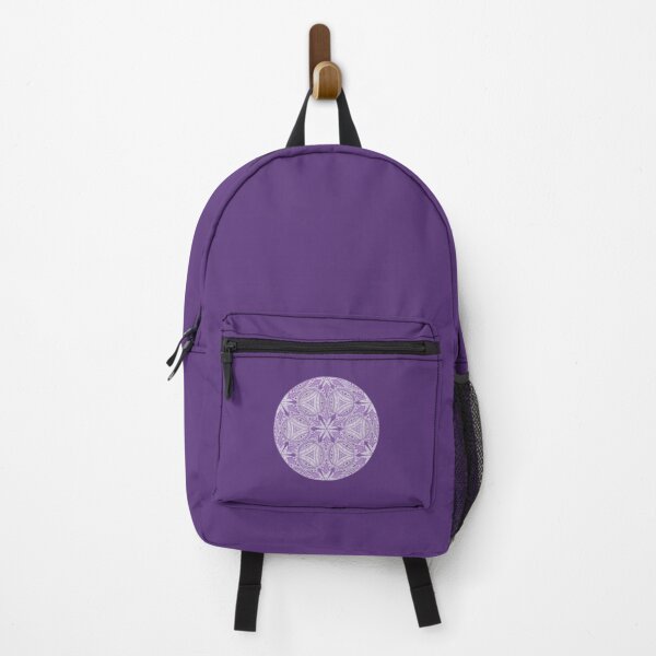 Item preview, Flower of Life Mandalas: 081 - Light Purple Lotus Pond designed and sold by SonoSonoStudio.