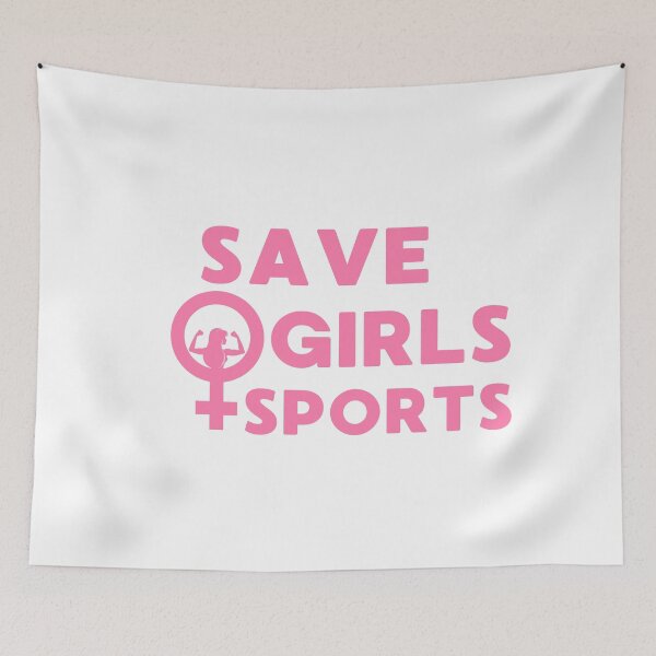 Item preview, Save Girls Sports Female Athletes designed and sold by lose-your-smile.