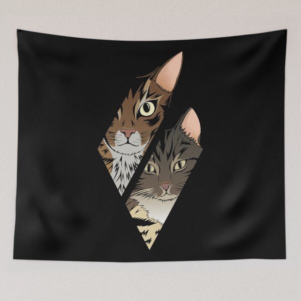 Item preview, Two cats designed and sold by CMS-design.