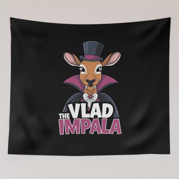 Item preview, Vlad the Impala - A Fang-tastic Twist on Dracula designed and sold by JPees.