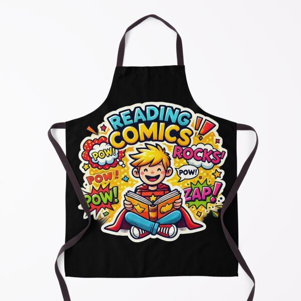 Item preview, reading comics designed and sold by EuropeanPrints.
