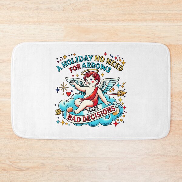 Item preview, Funny Angel Design - No Arrows, Just Decisions designed and sold by DrawHandArt.