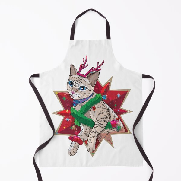 Item preview, Christmas Q P the cat designed and sold by BearsCraft.
