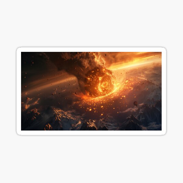 Item preview, Asteroid Impact designed and sold by KootenayDesigns.