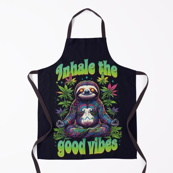 Item preview, Inhale the good vibes sloth design  designed and sold by EccentricsByE.