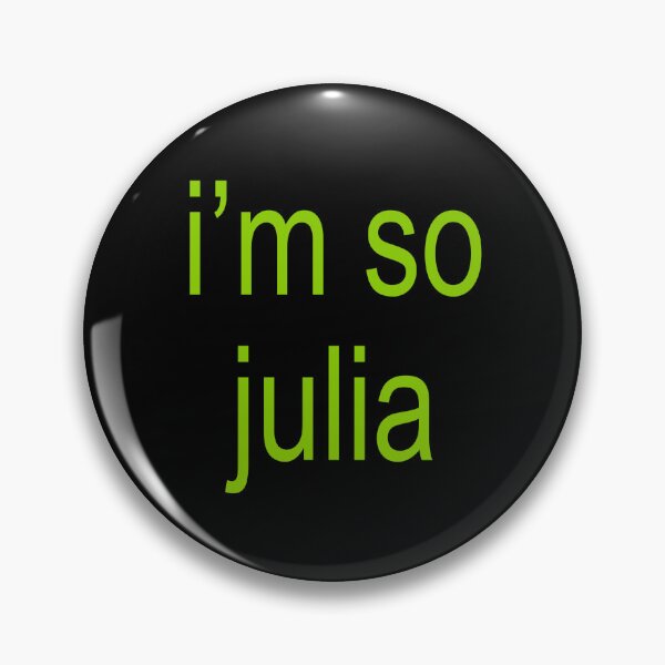 Item preview, I'm So Julia Brat Green designed and sold by Caring Hearts.